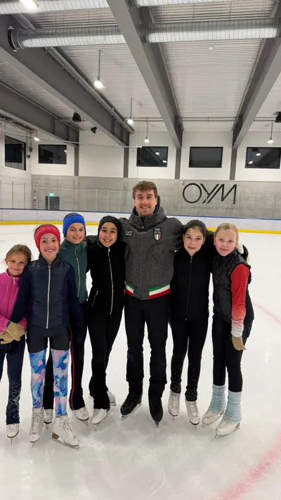Still can’t believe we got the chance to train with Matteo Rizzo 🥉⛸️
Thank you Matteo for sharing y