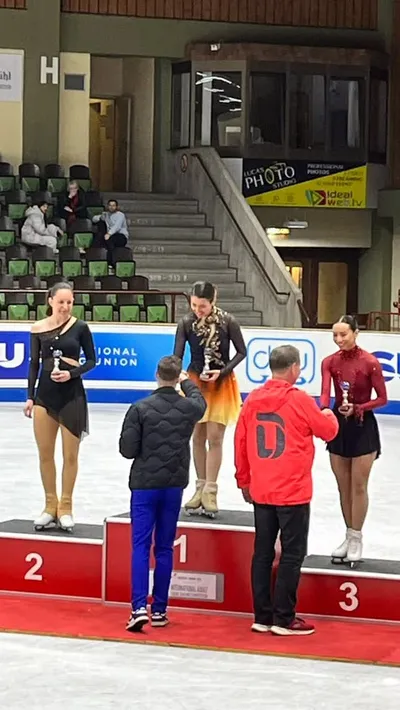 Huge congratulations to Angie for taking 1st place in the Masters I Women Free Skating category at t